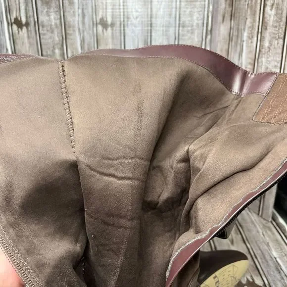 Bella Vita Heeled Boots Brown Size 6 Extra Wide - Picture 6 of 9